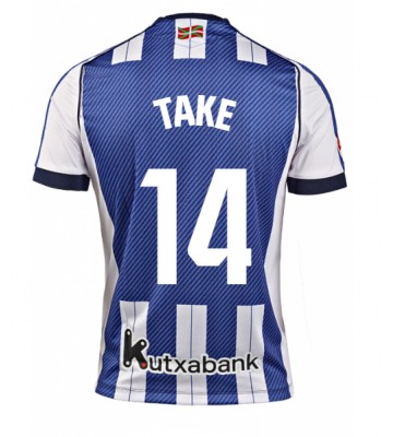 Real Sociedad Takefusa Kubo #14 Domácí Dres 2025-26 Krátkým Rukávem Real Sociedad Takefusa Kubo #14 Domácí Dres 2025-26 Krátkým Rukávem